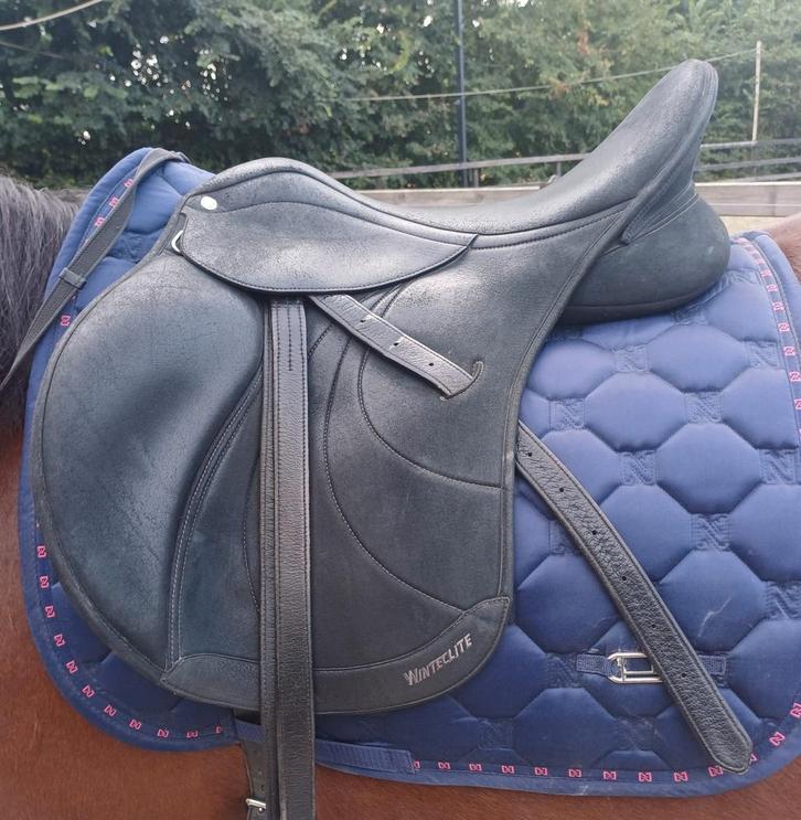 Winteclitel veelzijdigheidszadel  17,5, Dieren en Toebehoren, Paarden en Pony's | Zadels, Gebruikt, Overige soorten, Ophalen of Verzenden