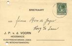 J.P v.d. Voorn, Hoogmade - 09.1934 - briefkaart, Ophalen of Verzenden, Briefkaart
