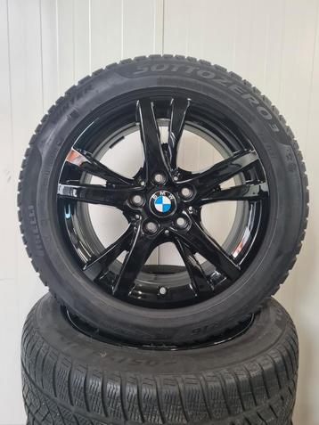 16' BMW 1 2 Serie Styling 473 Zwart met winterbanden  beschikbaar voor biedingen