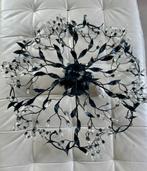 Linea Verdace plafondlamp kristalglas & zwart metaal, Ophalen of Verzenden, Nieuw, Metaal