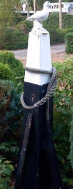 Meerpaal met meeuw, Tuin en Terras, Tuinbeelden, Ophalen, Gebruikt, Hout, Overige typen