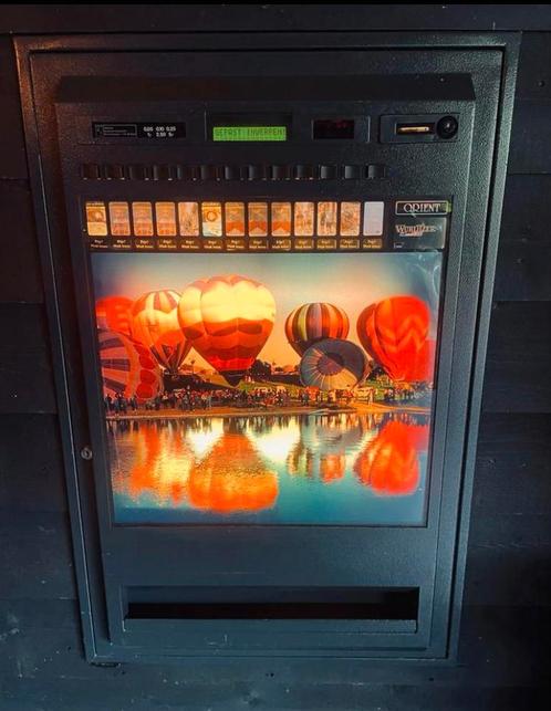 Sigaretten automaat Wurlitzer wekt perfect * euro’s, Verzamelen, Automaten | Overige, Gebruikt, Ophalen of Verzenden