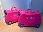 2x trunki kinder rolkoffer, Ophalen, Hard kunststof, Minder dan 50 cm, Zo goed als nieuw