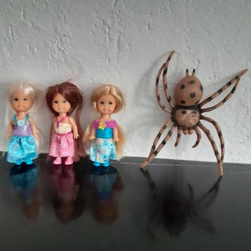 Poppetjes met spin  beschikbaar voor biedingen