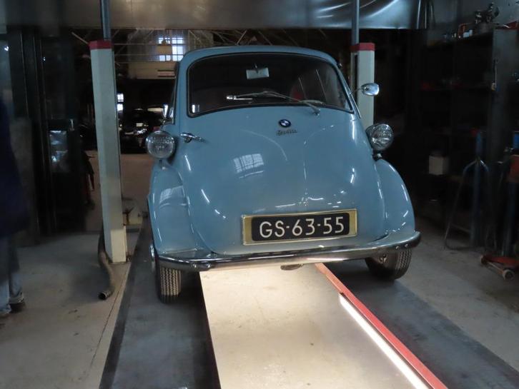 BMW  Isetta  250    4 wiel uitvoering   1958, Auto's, BMW, Particulier, Benzine, Blauw, Achterwielaandrijving, Ophalen