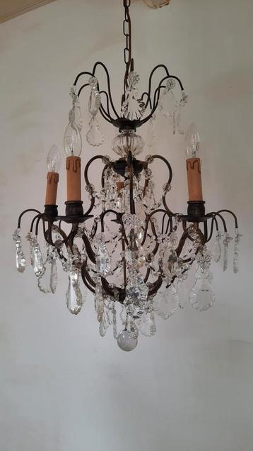 Grote kroonluchter 25M (nuzzelspul) beschikbaar voor biedingen