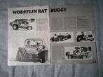 Reportage Woestijn Rat buggy oldtimer, Boeken, Auto's | Folders en Tijdschriften, Ophalen of Verzenden, Algemeen