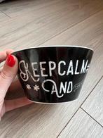 Kom Keep calm and eat your breakfast - Dutch Rose, Ophalen of Verzenden, Zo goed als nieuw, Overige stijlen, Kom(men)