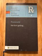 Asser Procesrecht - Het kort geding, R.J.B. Boonekamp, Ophalen of Verzenden, Alpha, WO