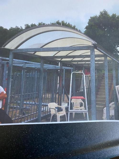 Overkapping / carport / serre, Tuin en Terras, Overkappingen, Gebruikt, Carport, Ophalen