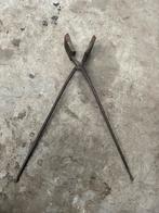 Oude wafeltang / wafelijzer voor open vuur, Ophalen