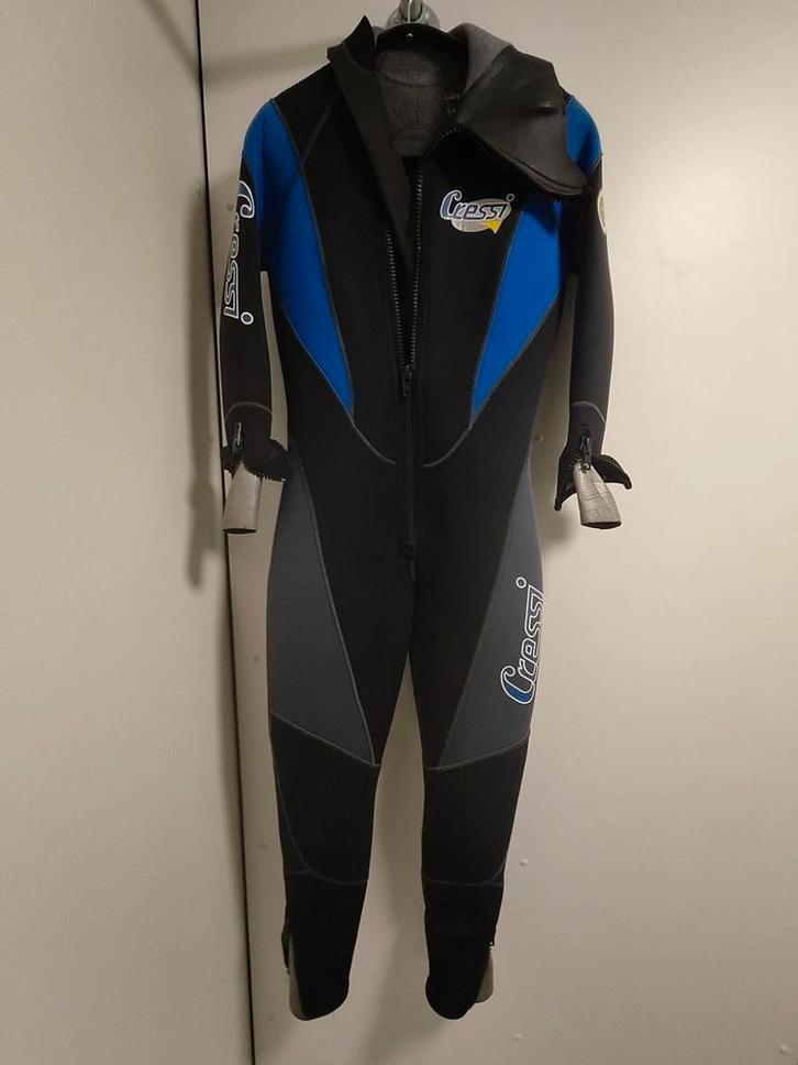 Cressi 7 mm Wetsuit Dames maat L, Watersport en Boten, Watersportkleding, Gebruikt, Wetsuit, Dame, Ophalen of Verzenden