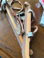 Oude Houten Schaatsen, Ophalen