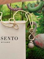 Nieuw trendy Ti-Sento zilveren zirkonia steen kettinghanger, Overige voorstellingen, Nieuw, Zilver, Zilver