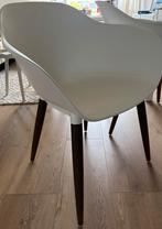 2 IKEA eettafel stoelen, Huis en Inrichting, Stoelen, Ophalen of Verzenden, Nieuw, Wit, Twee
