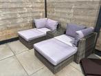 Tuinset + kussen - gratis afhalen, Tuin en Terras, Tuinsets en Loungesets, Gebruikt, Rotan, Bijzettafel, Loungeset