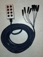 DAP Multikabel,  8 Kanalen, 15 Meter met stagebox, Ophalen of Verzenden, Gebruikt, Apparatuur