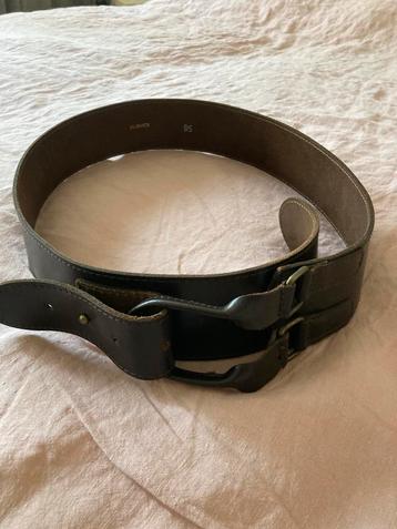 Lederen riem donkerbruin 85 cm Purdey beschikbaar voor biedingen