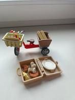 Sylvanian Families fiets met aanhanger + picknickset, Ophalen, Gebruikt, Poppenhuis