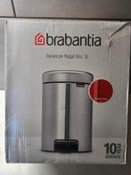 Brabantia NewIcon Pedal Bin 3L - Passion Red, Huis en Inrichting, Woonaccessoires | Prullenbakken, Met pedaal, Nieuw, Ophalen of Verzenden