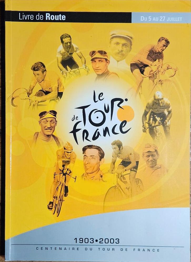 Wielrennen Verzamelen Roadbook Tour De France, Verzamelen, Sportartikelen en Voetbal, Poster, Plaatje of Sticker, Buitenlandse clubs