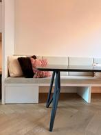 Studio Henk Eettafel Zwart Butterfly 220x90 €1000, Ophalen, Gebruikt, Eikenhout, 200 cm of meer