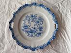 Porseleinen vintage serveerschaal Seltmann Weiden, wit/blauw, Ophalen of Verzenden