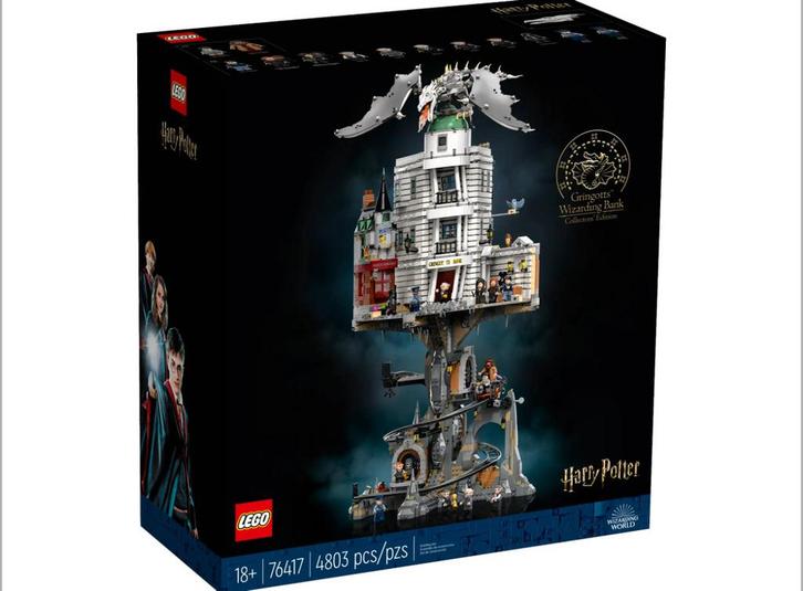 Lego 76417 Harry Potter Gringotts Wizarding bank/ Goudgrijp, Kinderen en Baby's, Speelgoed | Duplo en Lego, Nieuw, Lego, Complete set