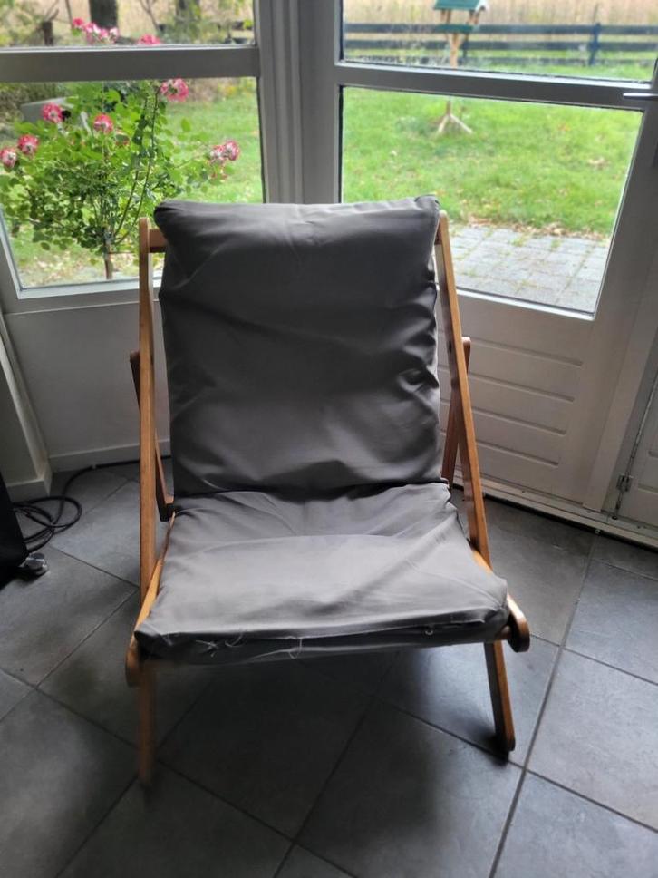 Ikea Kon Tiki Loungefauteuil - Design Klassieker, Huis en Inrichting, Stoelen, Eén, Wit, Ophalen