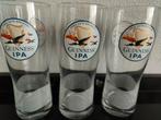 3 Guinness IPA  open gate Brewery bierglazen 0.5 liter, Overige merken, Glas of Glazen, Ophalen of Verzenden, Zo goed als nieuw