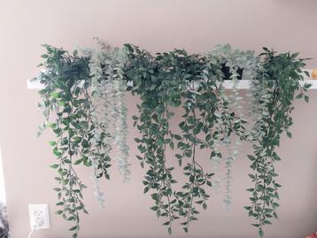 6x IKEA Fejka Hangplant 9cm - 70cm lang beschikbaar voor biedingen