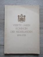 Veertig jaren Koningin der Nederlanden 1898-1938 - Wegener, Boeken, Ophalen of Verzenden, Gelezen