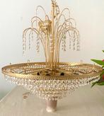 Swarovski antiek hanglamp kroonluchter messing en kristal, Huis en Inrichting, Lampen | Kroonluchters, Ophalen, Gebruikt, Overige materialen