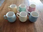 6 bekers P.Regout & Co Maastricht, Antiek en Kunst, Ophalen of Verzenden