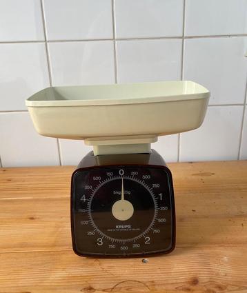 Krups vintage, keukenweegschaal beschikbaar voor biedingen