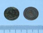 Nederland - halve cent 1884 - ZF, l. randschade, Verzenden, Koning Willem III, Overige waardes, Losse munt