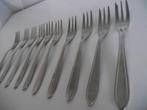 10 RVS puntfilet taartvork 12cm Nieuwpoort Classique inox ps, Ophalen of Verzenden