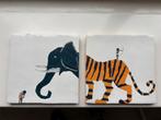 2 Storytiles tegels 13 x 13 cm, Antiek en Kunst, Ophalen