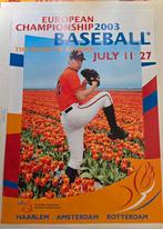 Poster Haarlemse Honkbalweek 2003, Verzamelen, Ophalen of Verzenden