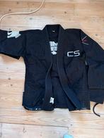 Zwart Jiu Jitsu Pak - Fuji Kimono - Maat M (W0), Sport en Fitness, Vechtsporten en Zelfverdediging, Vechtsportpak, Zo goed als nieuw