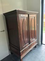 Massief teakhouten kast, Antiek en Kunst, Antiek | Meubels | Kasten, Ophalen