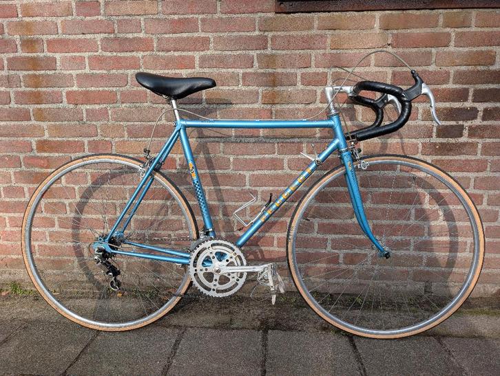 Peugeot Course vintage racefiets 54ct, Fietsen en Brommers, Fietsen | Racefietsen, Gebruikt, Dames, Overige merken, 10 tot 15 versnellingen