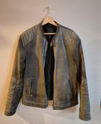 Goosecraft Suede Biker Jack uitstekende staat, Maat 48/50 (M), Ophalen of Verzenden, Bruin, Goosecraft