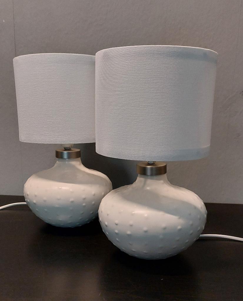 Ikea - JONSBO ILSBO - 2x Tafellamp - Japandi Stijl, Japandi Vintage, Ophalen of Verzenden, Zo goed als nieuw, Minder dan 50 cm