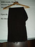 Fijne corduroy bruine broek in de maat 38.   M&S., Maat 38/40 (M), Bruin, Ophalen of Verzenden, Zo goed als nieuw