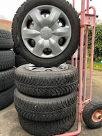 4x100 Honda Jazz velgen 175/65/14 winterbanden, 14 inch, Gebruikt, 175 mm, Banden en Velgen