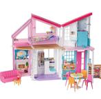 Barbiehuis, Barbies en heel veel accessoires, Kinderen en Baby's, Speelgoed | Poppen, Gebruikt, Ophalen of Verzenden, Barbie