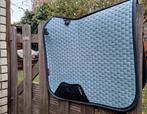 LeMieux dekje Ice Blue suède dressuur full, Dieren en Toebehoren, Ophalen of Verzenden, Zo goed als nieuw