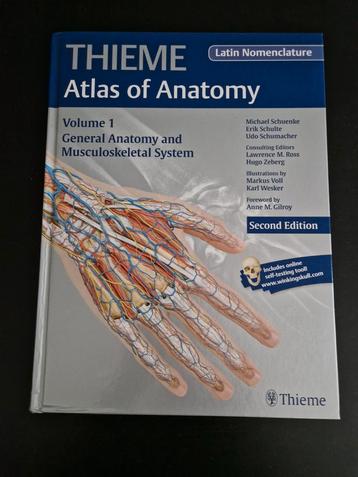 Thieme Atlas Anatomie & Studieboek Fysiotherapie beschikbaar voor biedingen