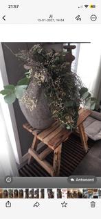 Mooie grote kruik stoer en sober, Steen, Overige kleuren, Ophalen of Verzenden, Zo goed als nieuw